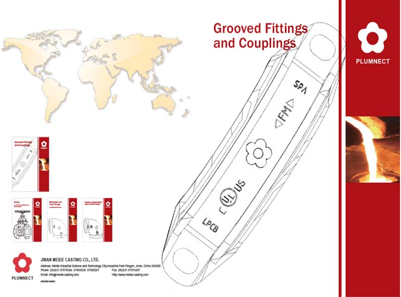 Plum brand catalogue for Grooved Fittings